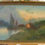 396 7306 Oljemålning